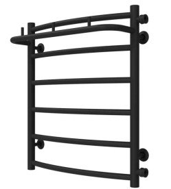 Полотенцесушитель водяной Deffi Классик N П6 500х600 боковое правое подключение черный C.KN.60.50.6.B.C