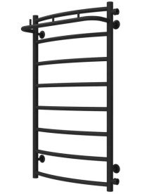 Сушка для рушників водяна Deffi Класик N П8 500х900 бічне праве підключення чорний C.KN.90.50.8.B.C