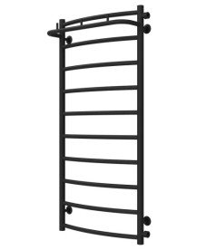 Сушка для рушників водяна Deffi Класик N П10 500х1100 бічне праве підключення чорний C.KN.110.50.10.B.C