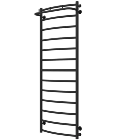Сушка для рушників водяна Deffi Класик N П13 500х1400 бічне праве підключення чорний C.KN.140.50.13.B.C