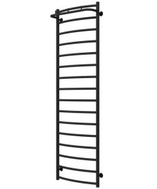 Полотенцесушитель водяной Deffi Классик N П16 500х1700 нижнее подключение черный C.KN.170.50.16.B.A