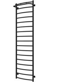 Полотенцесушитель водяной Deffi Классик N П17 500х1800 нижнее подключение черный C.KN.180.50.17.B.A