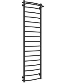 Сушка для рушників водяна Deffi Класик N П17 500х1800 бічне ліве підключення чорний C.KN.180.50.17.B.B