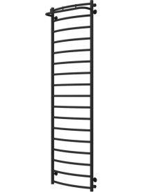 Сушка для рушників водяна Deffi Класик N П17 500х1800 бічне праве підключення чорний C.KN.180.50.17.B.C