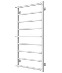 Полотенцесушитель водяной Deffi Ladder П9 500х1000 боковое левое подключение белый C.LK.100.50.9.W.B