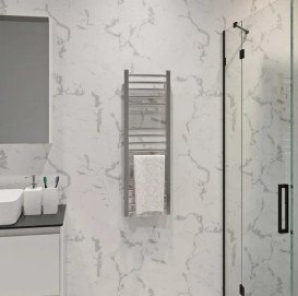 Сушка для рушників водяна Deffi Lima П15 300х1000 нижнє підключення хром A.LI.100.30.15.C.A