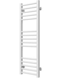 Сушка для рушників водяна Deffi Lima П15 400х1000 бічне ліве підключення білий A.LI.100.40.15.W.B