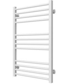 Сушка для рушників водяна Deffi Lima П12 600х800 бічне праве підключення білий A.LI.80.60.12.W.C