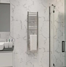 Сушка для рушників водяна Deffi Lima П20 300х1300 бічне ліве підключення хром A.LI.130.30.20.C.B