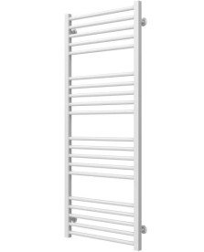 Полотенцесушитель водяной Deffi Lima П20 500х1300 боковое левое подключение белый A.LI.130.50.20.W.B