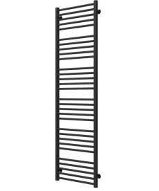 Полотенцесушитель водяной Deffi Lima П30 500х1800 боковое правое подключение черный A.LI.180.50.30.B.C