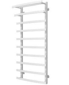 Сушка для рушників водяна Deffi Lotos П10 400х1200 бічне праве підключення білий A.LO.120.40.10.W.C