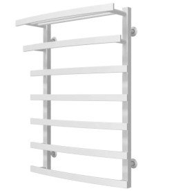 Полотенцесушитель водяной Deffi Lotos П7 500х800 нижнее подключение белый A.LO.80.50.7.W.A