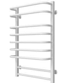 Полотенцесушитель водяной Deffi Lux П9 600х800 боковое левое подключение белый A.LU.80.60.9.W.B