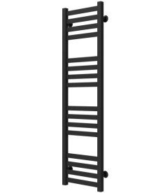 Сушка для рушників водяна Deffi Magnus П16 200х1200 бічне праве підключення чорний A.MA.120.20.16.B.C