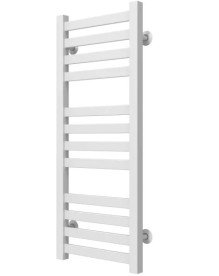 Сушка для рушників водяна Deffi Magnus П12 300х800 бічне ліве підключення білий A.MA.80.30.12.W.B