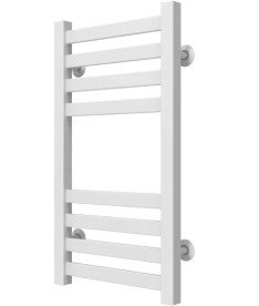 Полотенцесушитель водяной Deffi Magnus П8 400х600 нижнее подключение белый A.MA.60.40.8.W.A