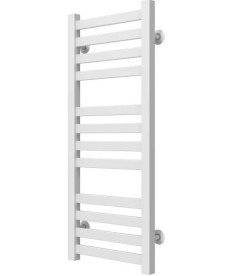 Полотенцесушитель водяной Deffi Magnus П12 400х800 нижнее подключение белый A.MA.80.40.12.W.A