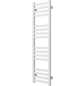 Сушка для рушників водяна Deffi Magnus П16 400х1200 нижнє підключення білий A.MA.120.40.16.W.A