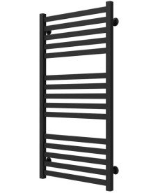 Сушка для рушників водяна Deffi Magnus П16 500х1200 нижнє підключення чорний A.MA.120.50.16.B.A