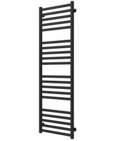 Сушка для рушників водяна Deffi Magnus П20 500х1600 бічне ліве підключення чорний A.MA.160.50.20.B.B