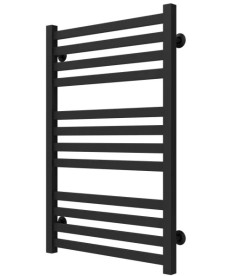 Сушка для рушників водяна Deffi Magnus П12 600х800 нижнє підключення чорний A.MA.80.60.12.B.A