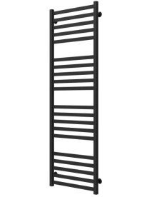 Полотенцесушитель водяной Deffi Magnus П20 600х1600 нижнее подключение черный A.MA.160.60.20.B.A