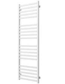 Сушка для рушників водяна Deffi Magnus П20 600х1600 бічне ліве підключення білий A.MA.160.60.20.W.B