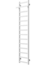 Полотенцесушитель водяной Deffi Nicolе П14 300х1600 боковое левое подключение белый A.NI.160.30.14.W.B