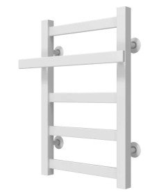 Сушка для рушників водяна Deffi Nicolе П5 400х500 бічне праве підключення білий A.NI.50.40.5.W.C