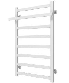 Сушка для рушників водяна Deffi Nicolе П8 500х800 нижнє підключення білий A.NI.80.50.8.W.A