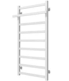 Сушка для рушників водяна Deffi Nicolе П9 500х1000 нижнє підключення білий A.NI.100.50.9.W.A