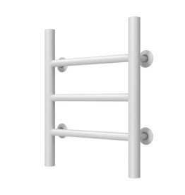 Полотенцесушитель водяной Deffi Орион П3 200х400 нижнее подключение белый C.OR.40.20.3.W.A