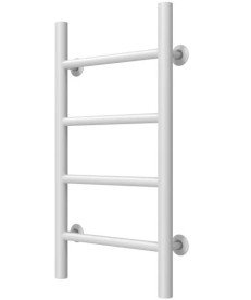 Полотенцесушитель водяной Deffi Орион П4 200х600 боковое правое подключение белый C.OR.60.20.4.W.C