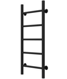 Полотенцесушитель водяной Deffi Орион П5 200х800 нижнее подключение черный C.OR.80.20.5.B.A