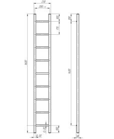 Полотенцесушитель водяной Deffi Орион П9 200х1600 боковое левое подключение белый C.OR.160.20.9.W.B