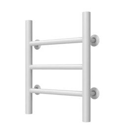 Сушка для рушників водяна Deffi Оріон П3 300х400 бічне ліве підключення білий C.OR.40.30.3.W.B