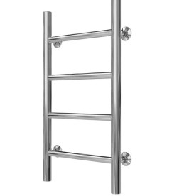 Сушка для рушників водяна Deffi Оріон П4 300х600 бічне ліве підключення хром C.OR.60.30.4.C.B