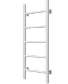 Сушка для рушників водяна Deffi Оріон П5 300х800 нижнє підключення білий C.OR.80.30.5.W.A