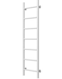 Сушка для рушників водяна Deffi Оріон П7 300х1200 бічне ліве підключення білий C.OR.120.30.7.W.B