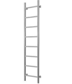 Сушка для рушників водяна Deffi Оріон П8 300х1400 нижнє підключення хром C.OR.140.30.8.C.A