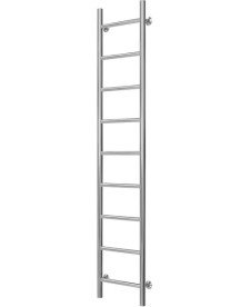 Сушка для рушників водяна Deffi Оріон П9 300х1600 бічне ліве підключення хром C.OR.160.30.9.C.B