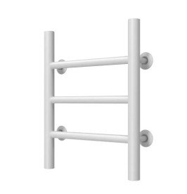 Полотенцесушитель водяной Deffi Орион П3 400х400 нижнее подключение белый C.OR.40.40.3.W.A