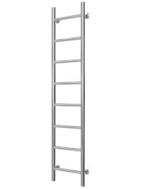 Полотенцесушитель водяной Deffi Орион П8 400х1400 боковое левое подключение хром C.OR.140.40.8.C.B