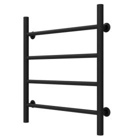 Сушка для рушників водяна Deffi Оріон П4 500х600 бічне праве підключення чорний C.OR.60.50.4.B.C