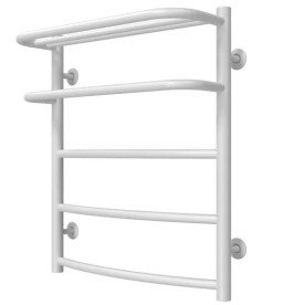 Сушка для рушників водяна Deffi Готель П5 500х600 бічне ліве підключення білий C.OD.60.50.5.W.B