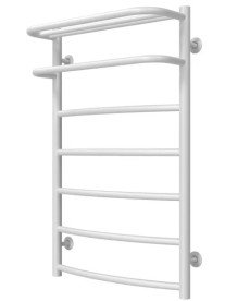 Полотенцесушитель водяной Deffi Отель П7 500х800 нижнее подключение белый C.OD.80.50.7.W.A