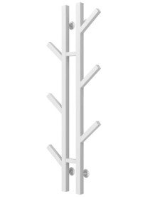 Сушка для рушників водяна Deffi Sakura П6 100х1000 нижнє підключення білий A.SR.100.10.6.W.A