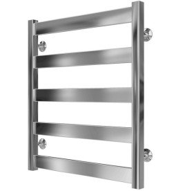 Полотенцесушитель водяной Deffi Silvia П5 500х600 боковое левое подключение хром A.SV.60.50.5.C.B