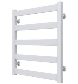 Полотенцесушитель водяной Deffi Silvia П5 500х600 боковое левое подключение белый A.SV.60.50.5.W.B